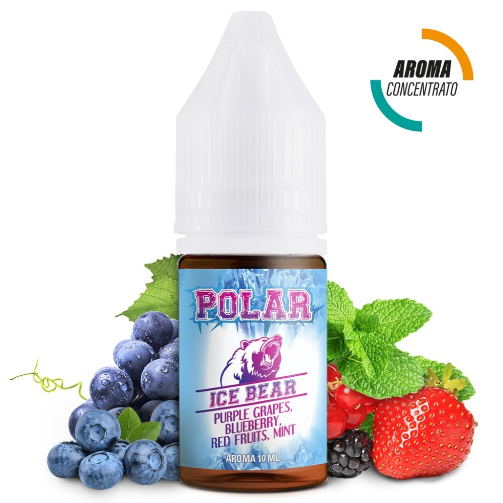 AROMA CONCENTRATO ICE BEAR - POLAR - TNT VAPE - 10 ML