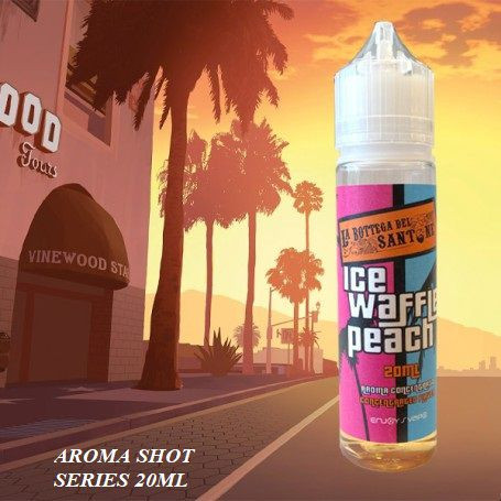 ENJOYSVAPO LA BOTTEGA DEL SANTONE - ICE WAFFLE PEACH - AROMA SHOT SERIES 20 ML