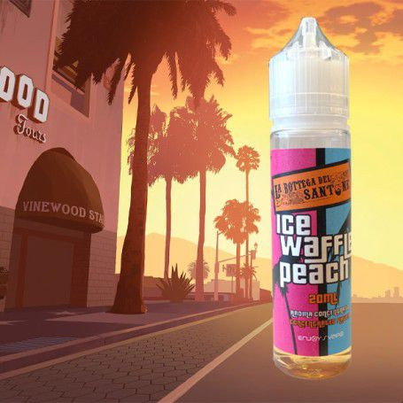 ENJOYSVAPO LA BOTTEGA DEL SANTONE - ICE WAFFLE PEACH 60ML