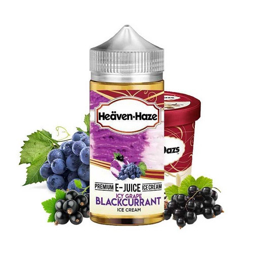 HEAVEN HAZE - ICY GRAPE BLACKCURRANT 120ML