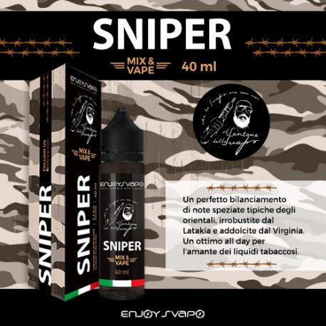 ENJOYSVAPO BY IL SANTONE DELLO SVAPO - SNIPER - 60 ml