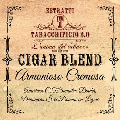 TABACCHIFICIO 3.0 - AROMA ARMONIOSA CREMOSA 20 ML