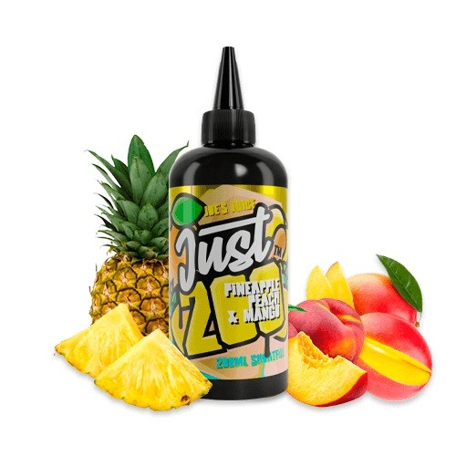 JOES JUICE - JUST 200 PINEAPPLE PEACH & MANGO 240ML