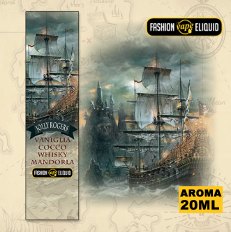 FASHION VAPE ELIQUID - JOLLY ROGERS - AROMA SHOT SERIES 20ML 