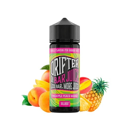 JUICE SAUZ DRIFTER BAR - PINEAPPLE PEACH MANGO 120ML