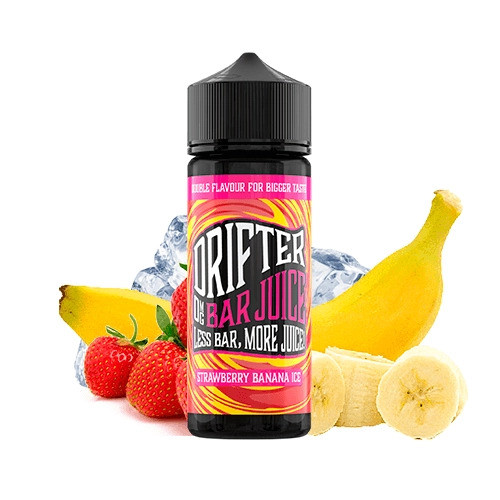 JUICE SAUZ - DRIFTER STRAWBERRY BANANA ICE 120ML