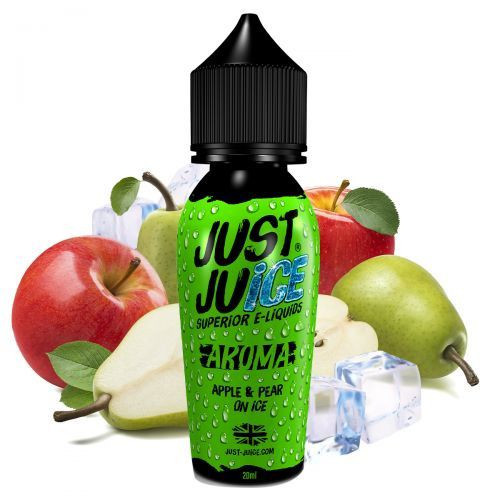 JUST JUICE - APPLE & PEAR ON ICE 60ML