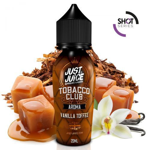 JUST JUICE - TOBACCO CLUB VANILLA TOFFEE - AROMA SHOT SERIES 20ML