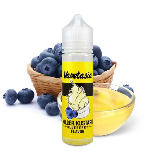 VAPETASIA - KILLER KUSTARD BLUEBERRY - 60 ML