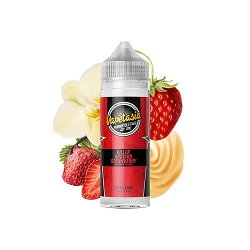 VAPETASIA - KILLER KUSTARD STRAWBERRY 120ML