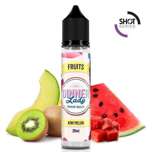 DINNER LADY - KIWI MELON - SHOT SERIES 20ML NEW