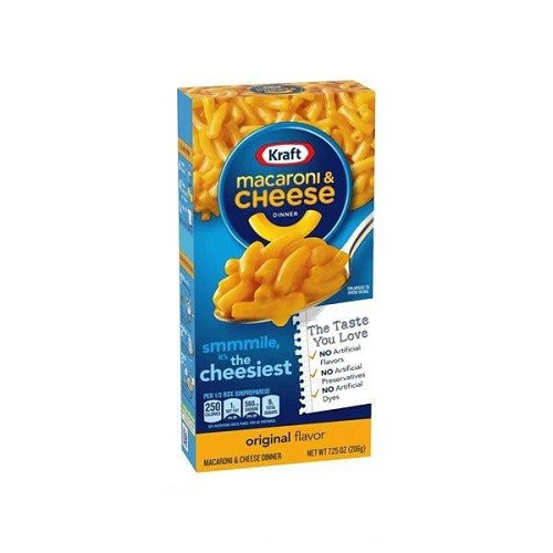 KRAFT MACARONI AND CHEESE - Preparato per fare i Mac n Cheese 206 gr