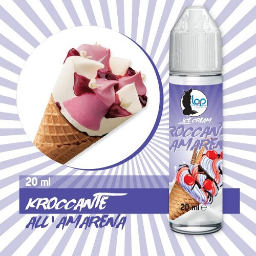 LOP - ICE CREAM KROCCANTE ALL'AMARENA - AROMA SHOT SERIES 20ML