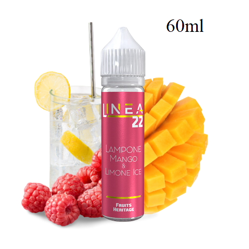 LINEA 22 - LAMPONE MANGO E LIMONE ICE 60ML