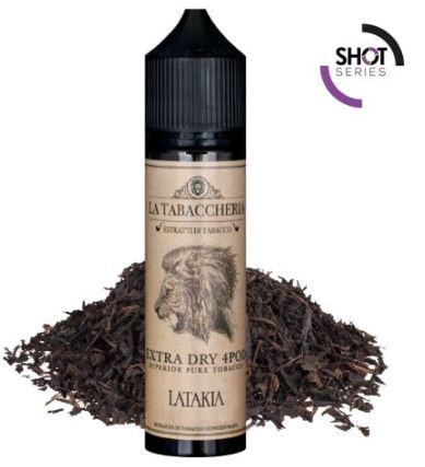 LA TABACCHERIA - LATAKIA - EXTRA DRY 4 POD 20ML IN 60ML 