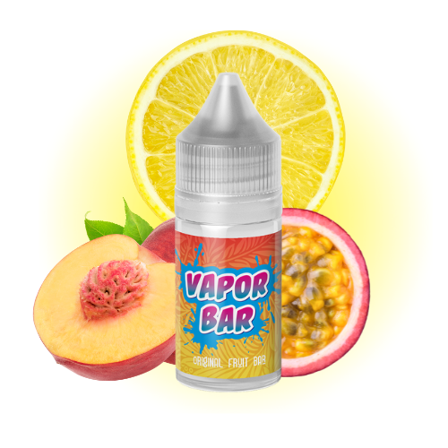 VAPORBAR - LEMON PEACH PASSIONFRUIT - MINI SHOT 10ML