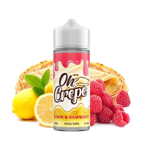 VAPEIQ OH CREPE - LEMON & RASPBERRY 120ML