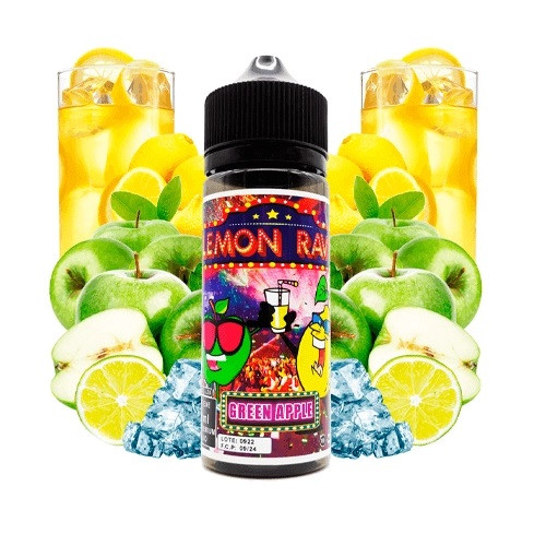 LEMON RAVE - GREEN APPLE 120ML