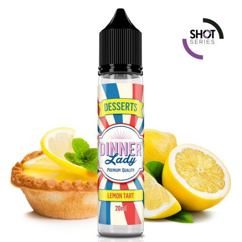 DINNER LADY - LEMON TART - SHOT SERIES 20ML NEW