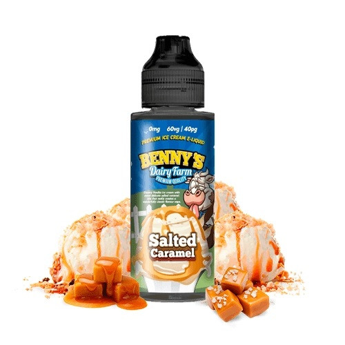 BENNYS DAIRY FARM - SALTED CARAMEL 120ML