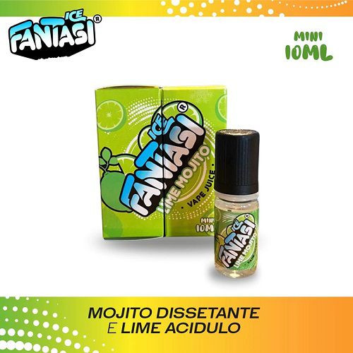 VAPELOG - LIME MOJITO ICE - MINI SHOT 10ML