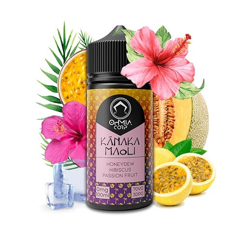 OHMIA CORP - KANAKA MAOLI HONEYDEW HIBISCUS PASSION FRUIT 120ML