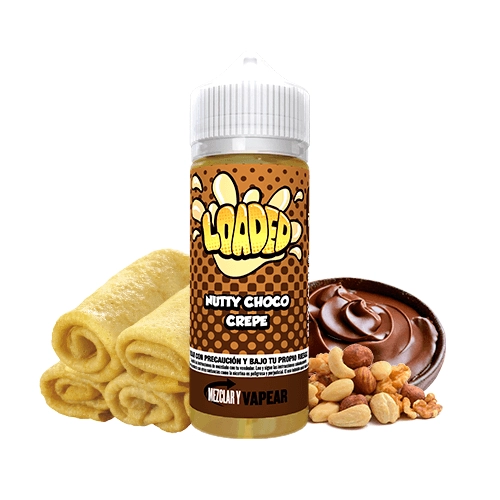 LOADED - NUTTY CHOCO CREPE 120ML