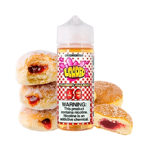 LOADED - STRAWBERRY JELLY DONUT 120ML