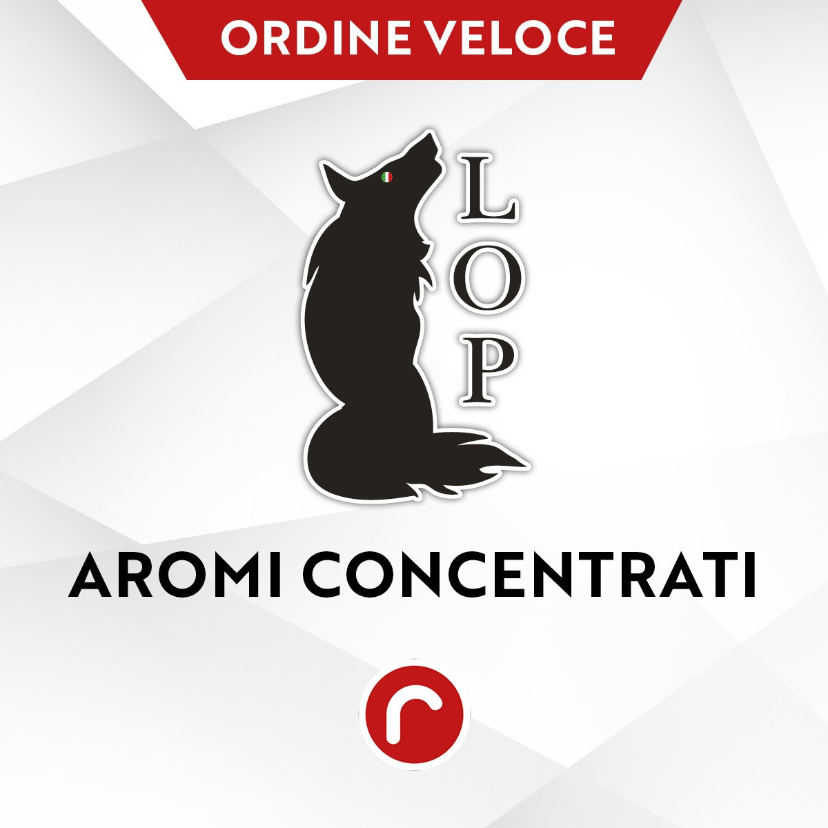 AROMA CONCENTRATO ALBICOCCA - LOP - 10 ML