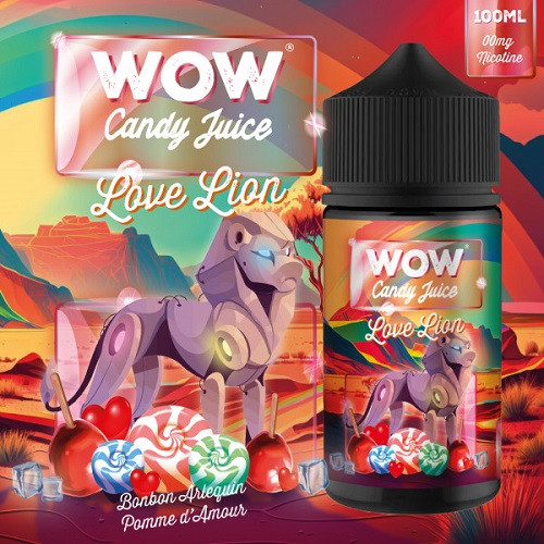 WOW CANDY JUICE - LOVE LION 120ML