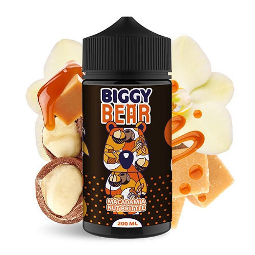 BIGGY BEAR - MACADAMIA NUT BRITTLE 240ML