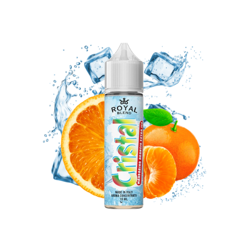 ROYAL BLEND - CRISTAL MANDARINO E ARANCIO EXTRA ICE - AROMA SHOT SERIES 10ML