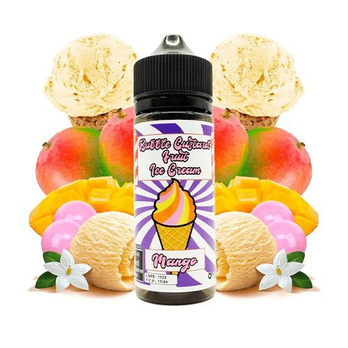 BUBBLE CUSTARD FRUIT ICE CREAM - MANGO 120ML