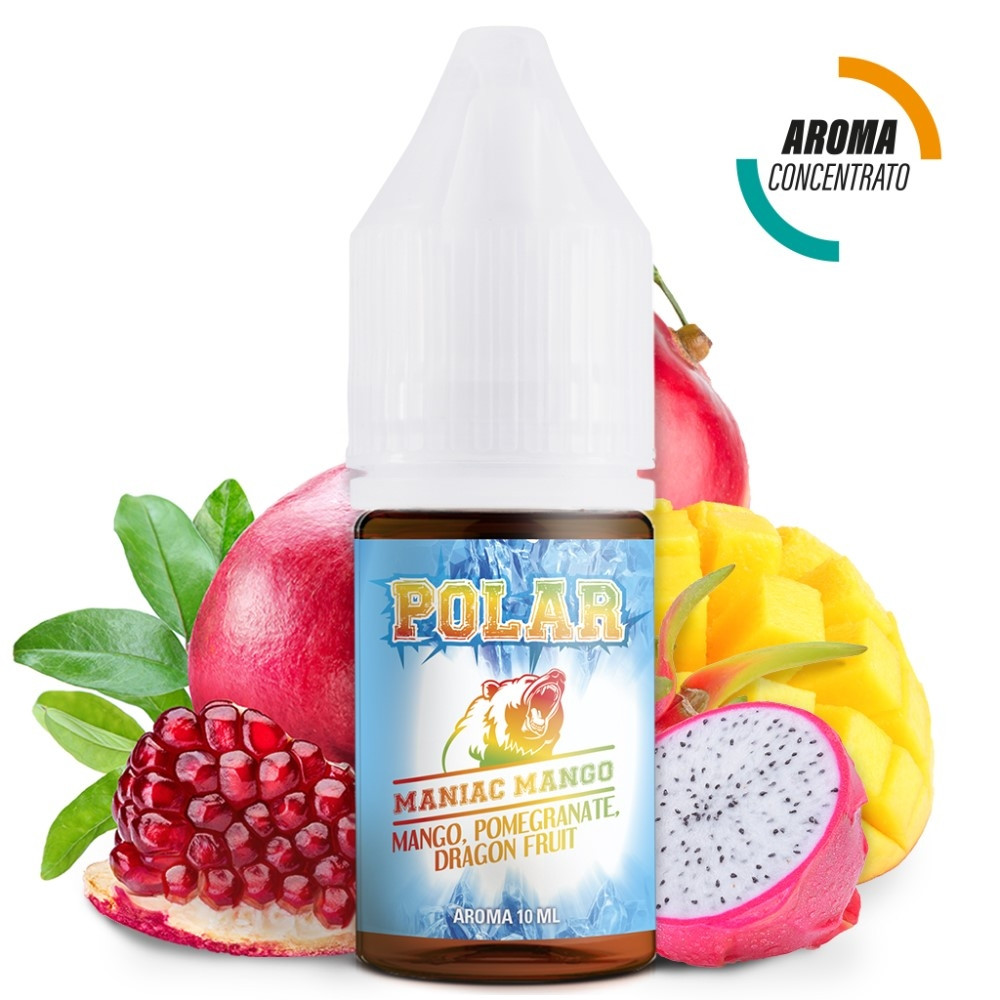 AROMA CONCENTRATO MANIAC MANGO - POLAR - TNT VAPE - 10 ML