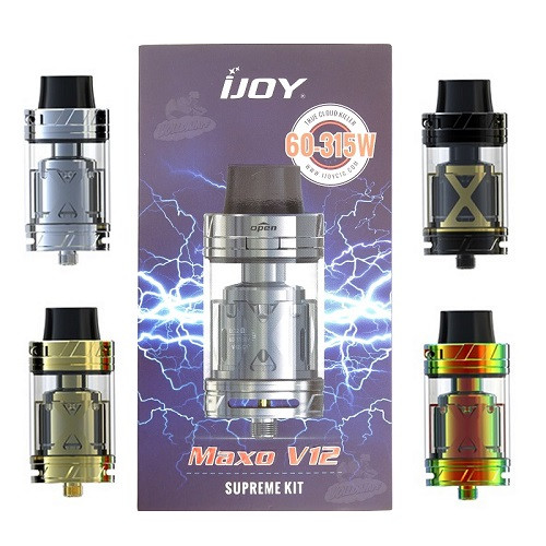 IJOY - ATOMIZZATORE MAXO V12 SILVER 