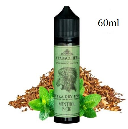 LA TABACCHERIA - MENTHOL E-CIG EXTRA DRY 4POD  60ML