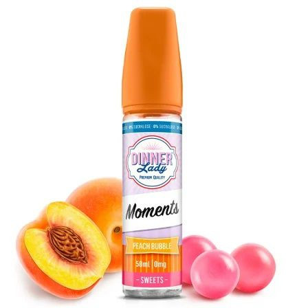 DINNER LADY - MOMENTS PEACH BUBBLE - AROMA SHOT SERIES 20ML