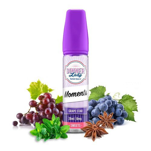 DINNER LADY - MOMENTS GRAPE STAR - AROMA SHOT SERIES 20ML