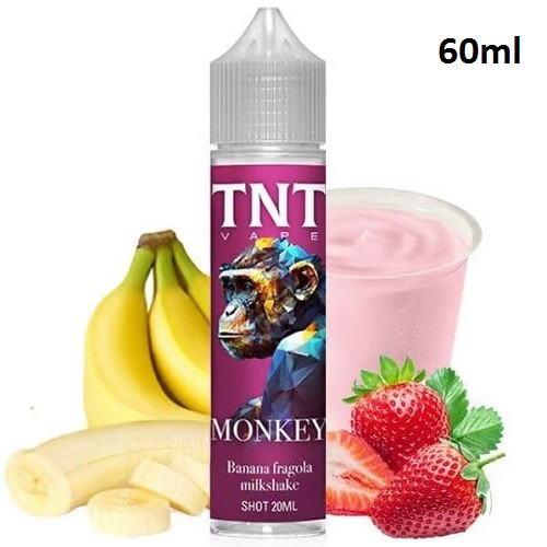 TNT VAPE - MONKEY BANANA FRAGOLA 60ML NEW