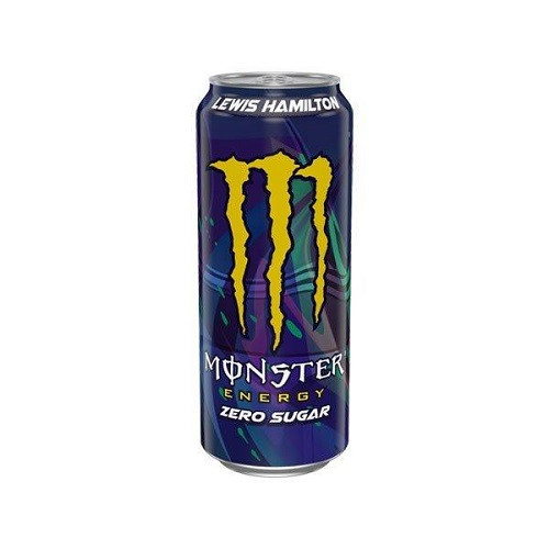 MONSTER ENERGY Lewis Hamilton Zero 2023 - Bevanda Energetica al gusto pesche nettarine 500 ml EDIZIONE LIMITATA