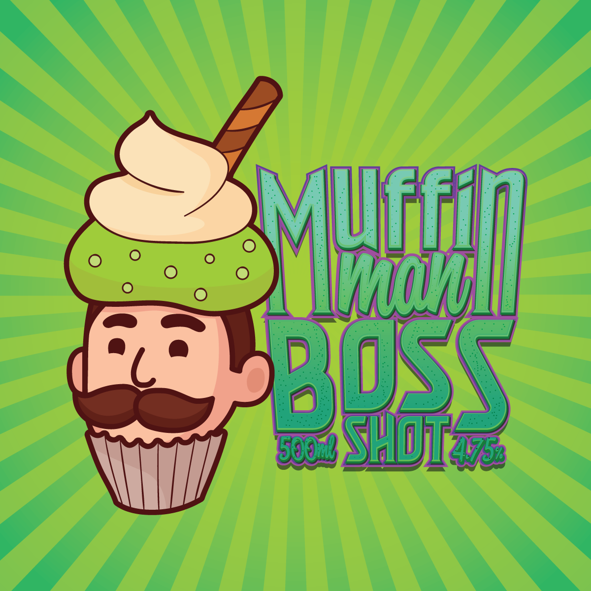 BOSS SHOT - AROMA Muffin Man - PER 250 ML