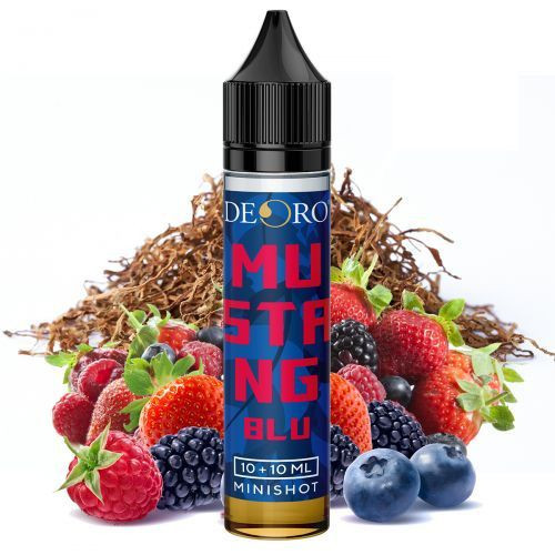 DE ORO - MUSTANG BLU - MINI SHOT 10ML