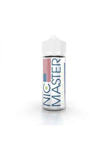 NIC MASTER - GLICERINA VEGETALE - 100 ML IN BOTTIGLIA DA 120 ML