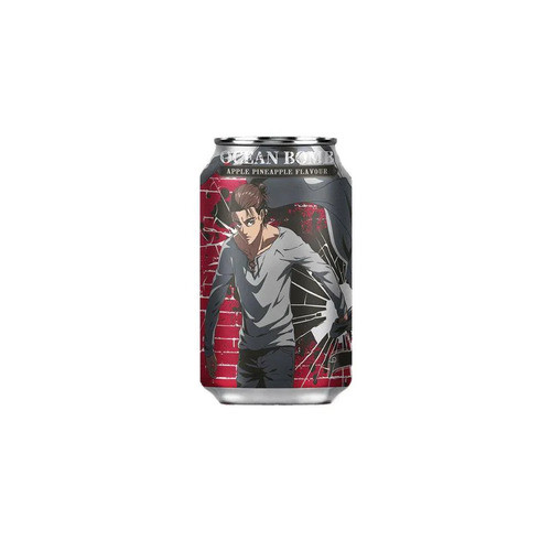 OCEAN BOMB Attack on Titan Eren - Bevanda Gassata al Gusto di Miele 330 ml