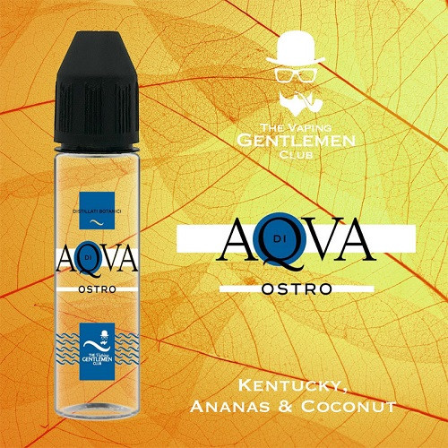 THE VAPING GENTLEMEN CLUB - AQVA DI OSTRO - AROMA SHOT SERIES 20ML