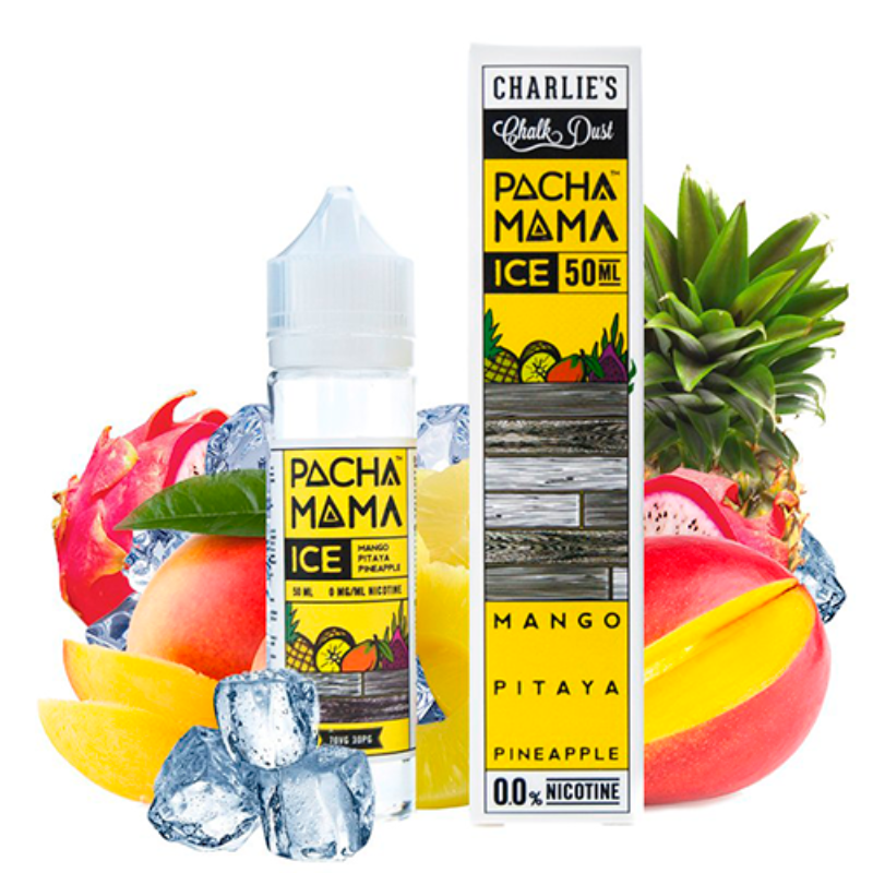 CHARLIE'S CHALK DUST - PACHA MAMA - MANGO PITAYA PINEAPPLE ICE - 60 ML