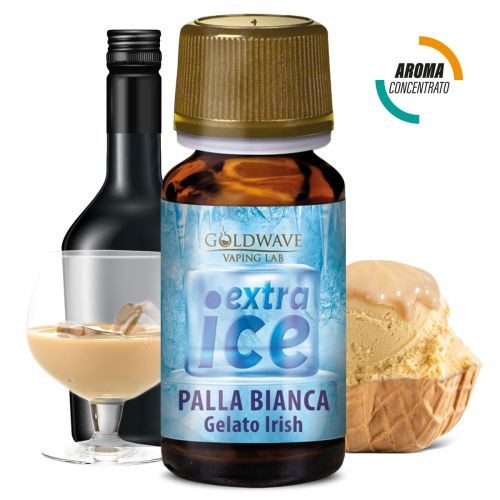 GOLDWAVE - EXTRA ICE PALLA BIANCA - AROMA CONCENTRATO 10ML