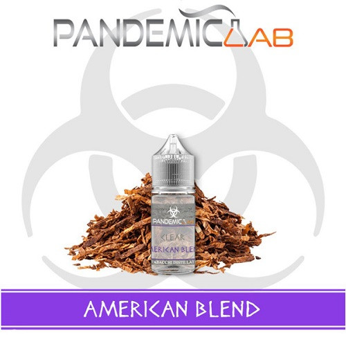 PANDEMIC LAB - TABACCO DISTILLATO CLEAR AMERICAN BLEND - MINI SHOT 10ML