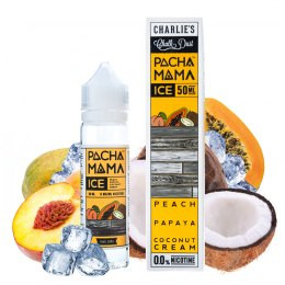 CHARLIE'S CHALK DUST - PACHA MAMA - PEACH PAPAYA COCONUT CREAM ICE - 60 ML