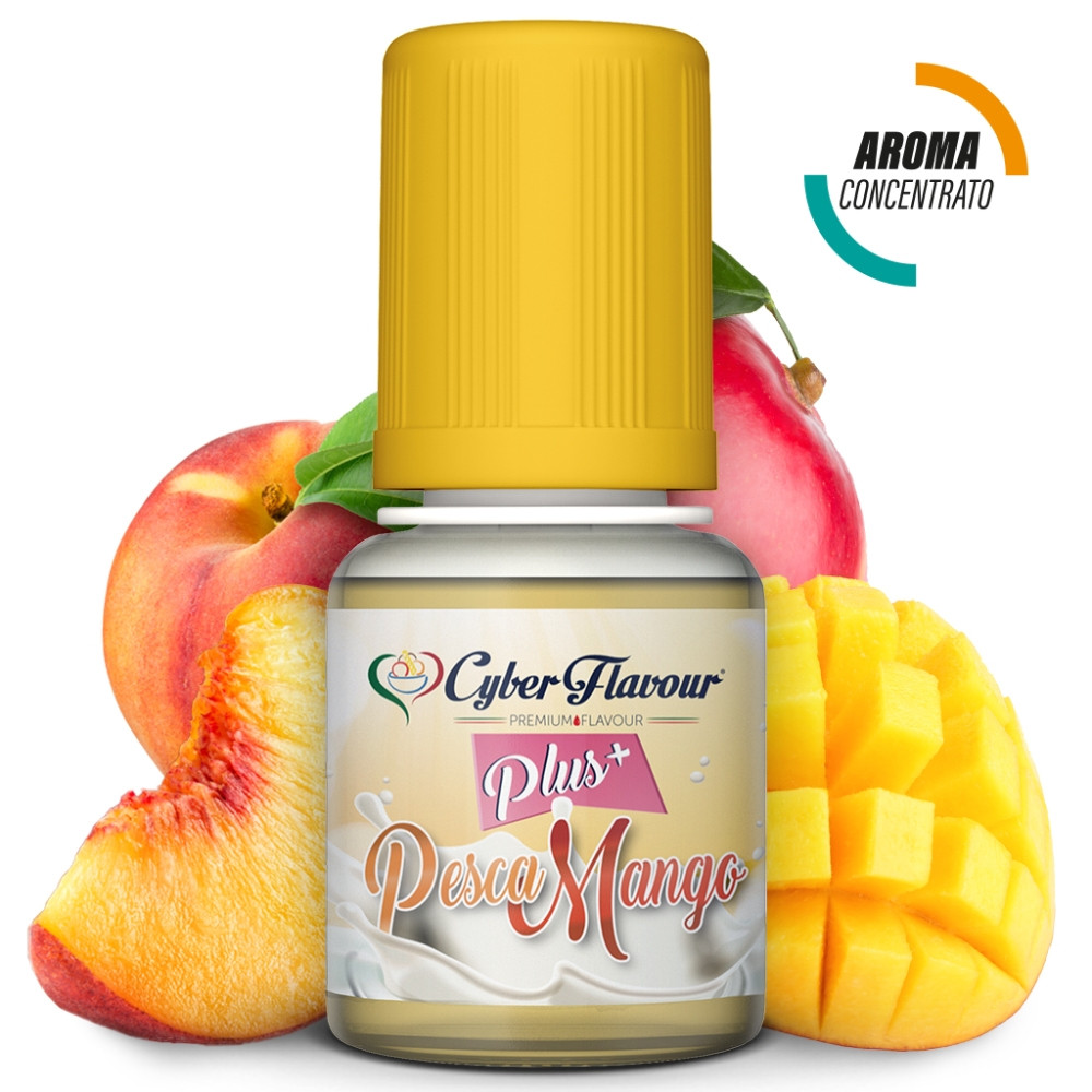 AROMA CONCENTRATO PESCA MANGO PLUS - CYBERFLAVOUR - 10 ML